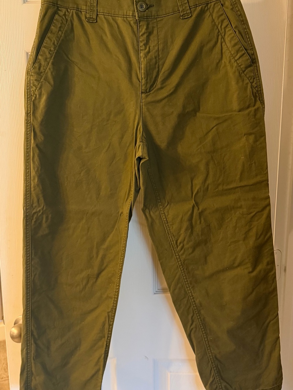 Old Navy Olive Green Women's Chino Pants